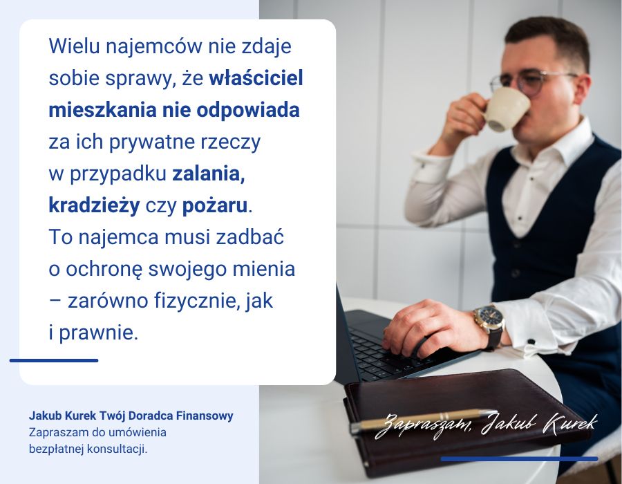 Ochrona własnego mienia przez najemcę mieszkania